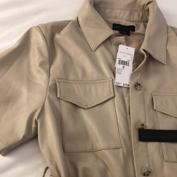 House of Harlow 1960 Faux Leather. Vanilla color. New with Tags - Picture 6 of 12